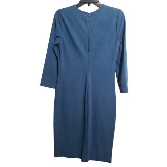 Vince 3/4 Sleeve Boucle Sheath Dress - Picture 3 of 6